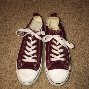 Maroon Converse Knock Off’s